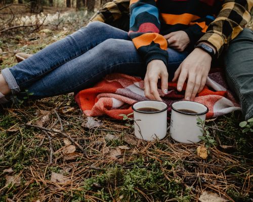 have a cozy outdoor picnic
